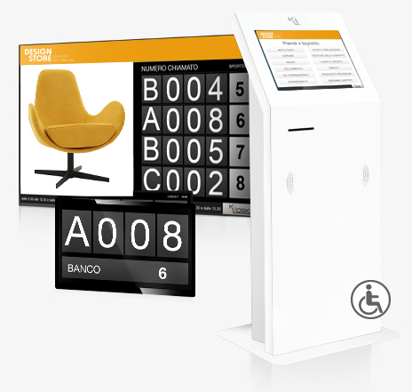 sistema eliminacode con gestione avanzata